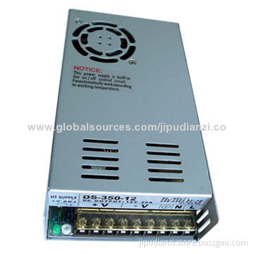 350W Switching Power Supply with 12V Output Voltage, 100V to 240V AC Input